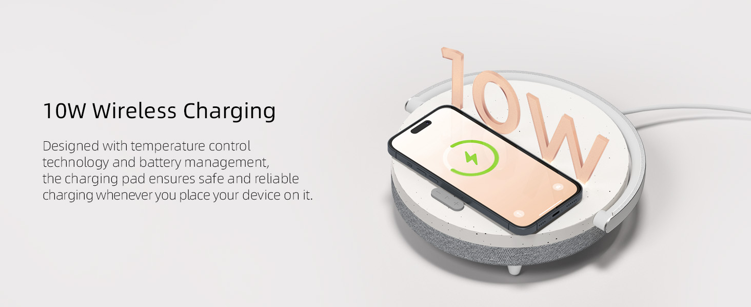 wireless charger lamp