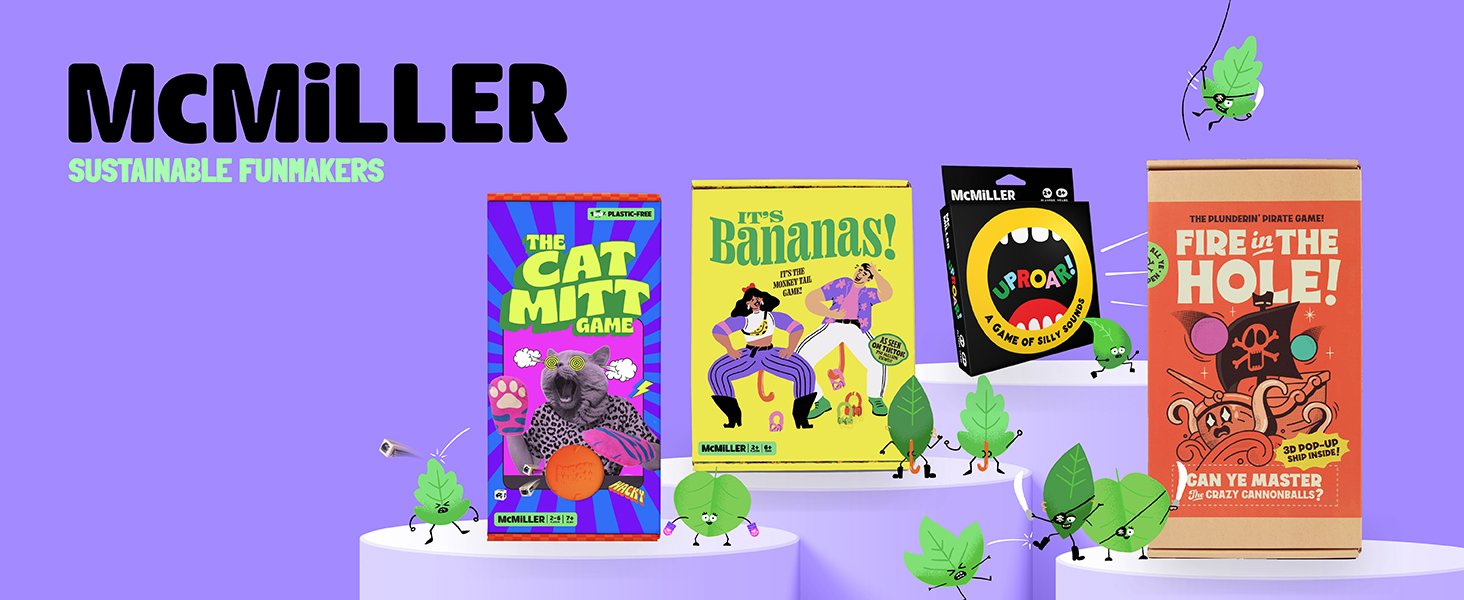 It's Bananas Monkey Tail Game - Family party game board game for bachelorette holiday drinking fun