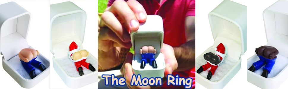 The Moon Ring inventors Eddie & Alison Moffett & kids