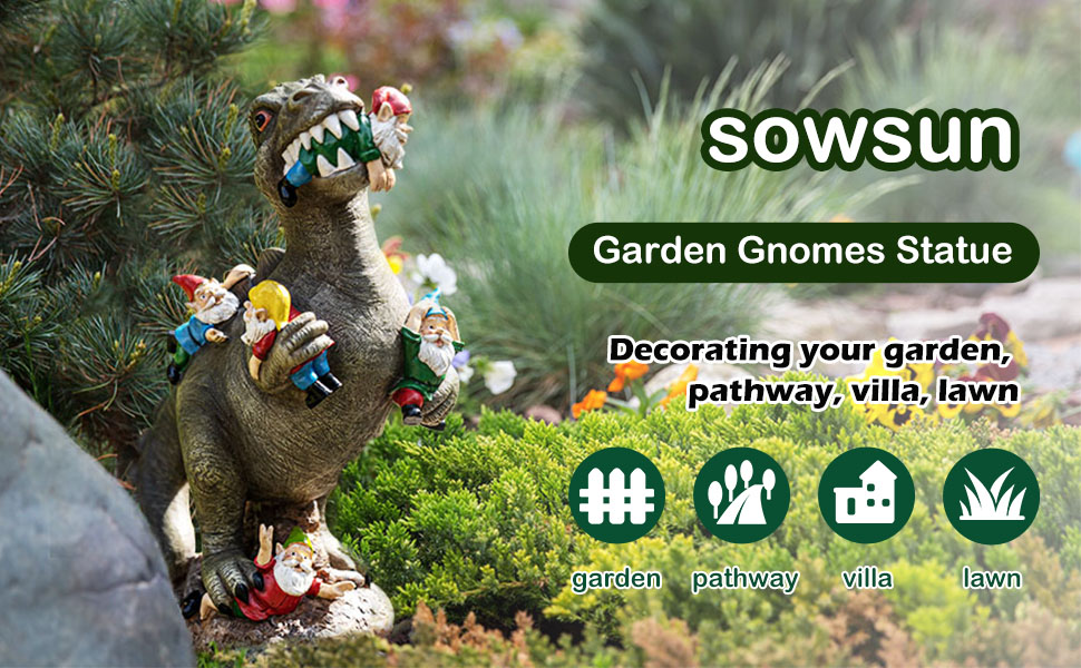garden gnomes statue