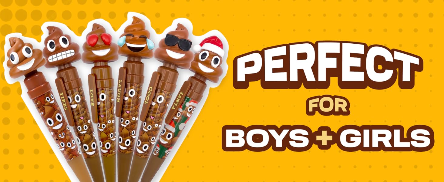 pen gag gifts for kids poop pen funny gifts