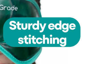 Sturdy edge stitching