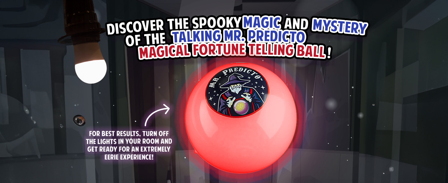 Spooky Magic and Mystery when you play with this Halloween prop!