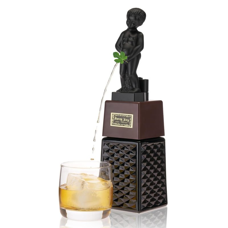 Beverage Drink Dispenser for Wine, Whiskey, and Alcohol - Home Bar Accessory, Funny Gag Gift for Men, Set of 1