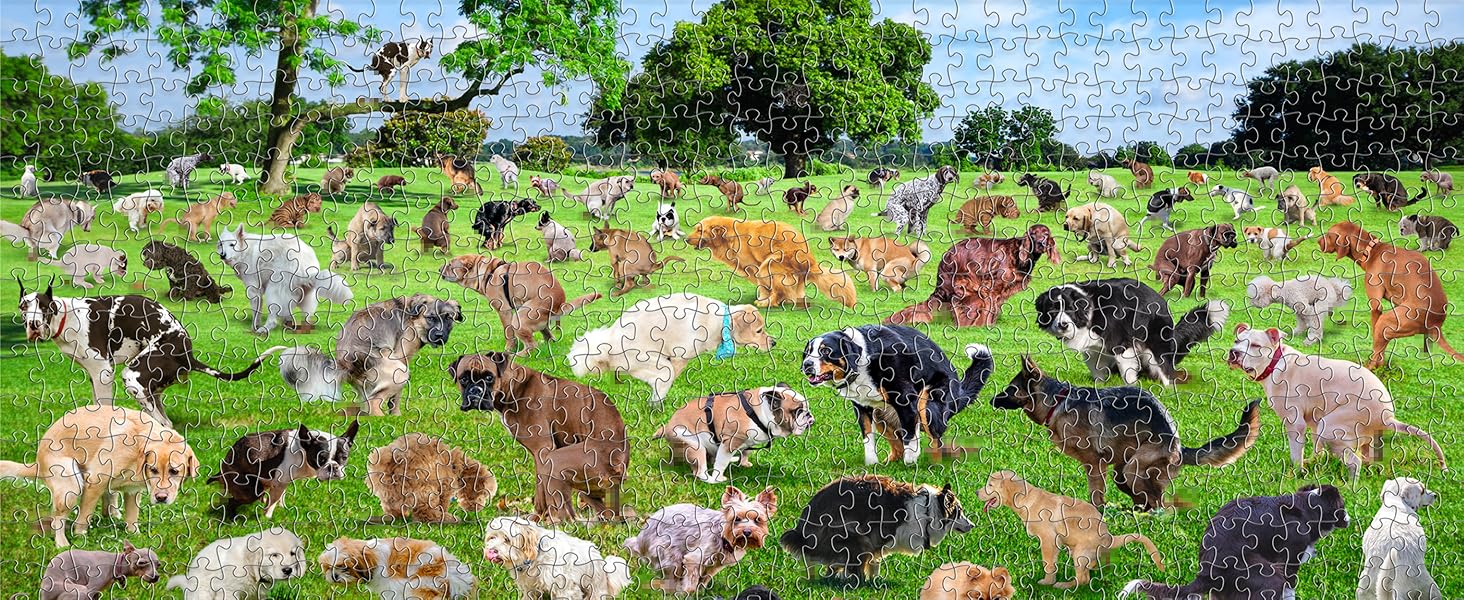 prank funny jigsaw pooches family dog cheap fun cool