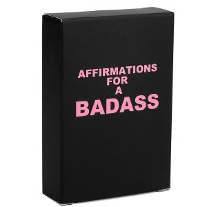 Daily Motivational Inspirational Cards for Women - Affirmation Deck for Self-Care & Positive Mindset, 50-Card Set, 3x5 Inches