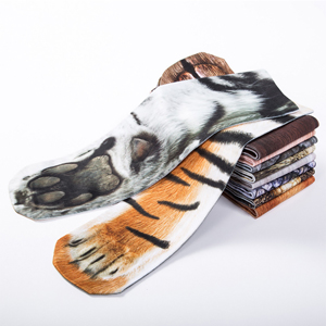 Funny Animal Paw Socks Gag Gifts for White Elephant Gift Exchange Stocking Stuffers for Women Men