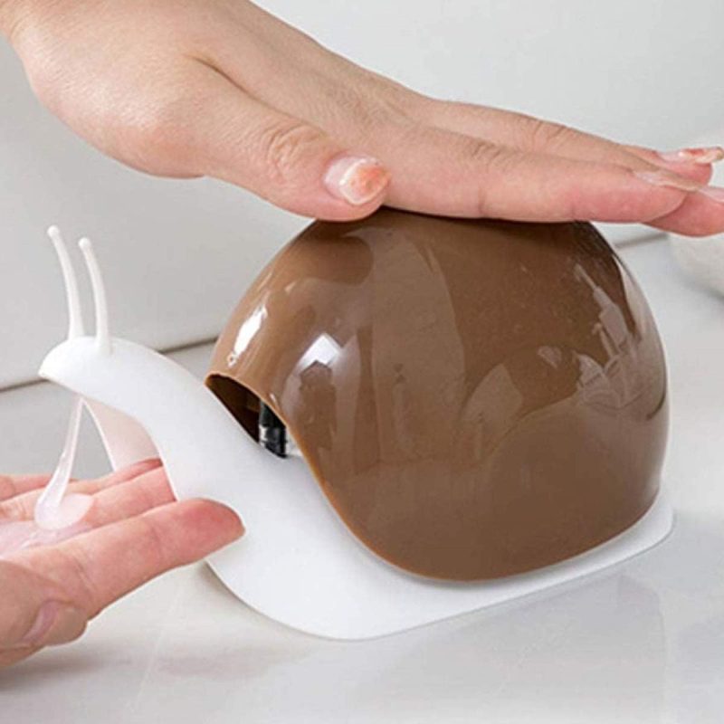 Liquid Soap Dispenser, Hand Soap Pump Bottle, Refillable, 120ml, Brown, Kitchen Bathroom Countertop Use